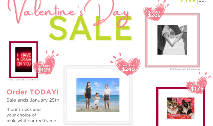 Valentine Day Frame Sale